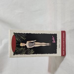 Hallmark keepsake ornament Barbie debut 1959 new collector series